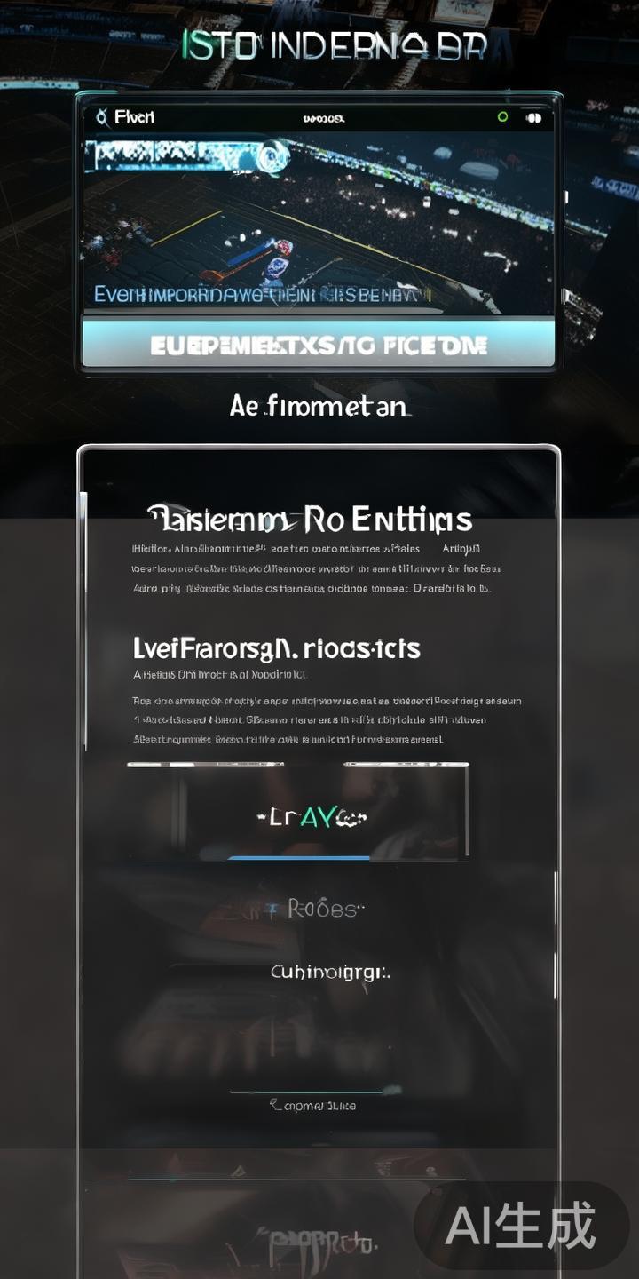 导航栏通常设置在页面顶部，包括“赛事信息”、“直播
